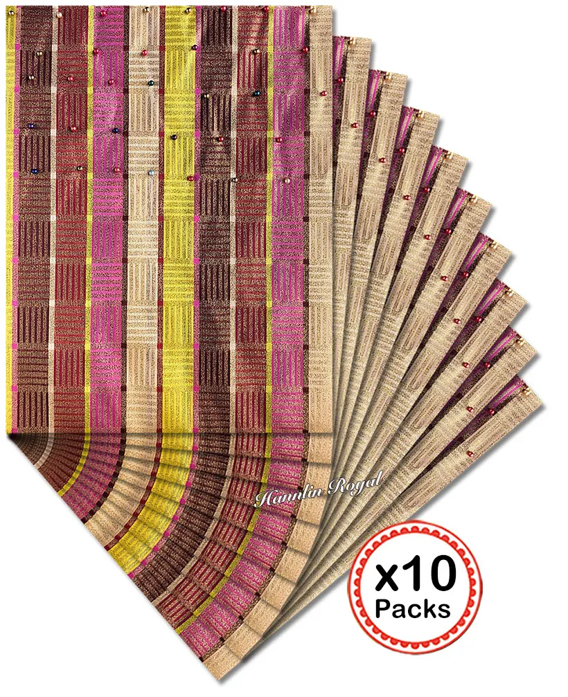 10 pakas 20 gabalus Multicolors Fāzēm Āfrikas SEGO Headtie Gele Ipele kopā Āfrikas nodaļas Vadītājs rīku Wrapper Attēls 4