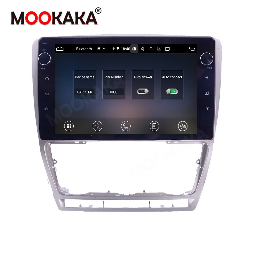 128GB Carplay Android 10 Auto Multimedia Player Toyoya Camry 2006 - 2011 Auto Radio, GPS Navigācija, Audio Stereo Galvas Vienības DSP Attēls 3