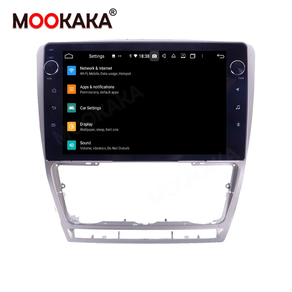 128GB Carplay Android 10 Auto Multimedia Player Toyoya Camry 2006 - 2011 Auto Radio, GPS Navigācija, Audio Stereo Galvas Vienības DSP Attēls 5