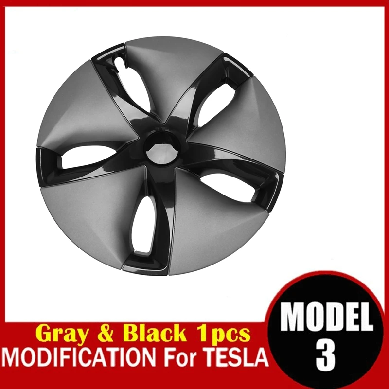 18 Collu Automašīnu Riteņu kofera Tesla Model 3 Riteņu Rumbu Piederumi ABS Apdares Stūre Klp Attēls 2