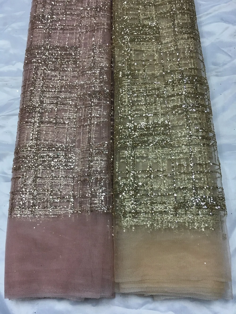 2 krāsu risinājums iedomātā pielīmē drukāt spīguļi, āfrikas, Indijas auduma kleita ar pērlītēm kāzu kleitu JRB-10801 Attēls 2