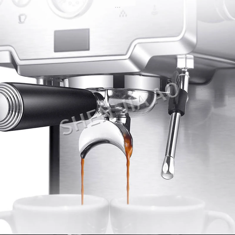 220V Nerūsējošā Tērauda itāļu Kafijas automāts 15bar Espresso Automātu Daļēji automātisku Sūkņa Tipa Kafijas Automāts mājas lietošanai CRM3605 Attēls 3