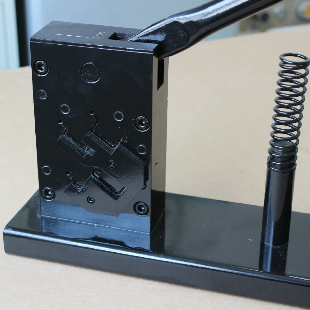 4-in-1 35mm 15mm Elektrisko DIN Montāžas Sliede Kuteris Perforators Griešanas Instruments Rokasgrāmata Attēls 4