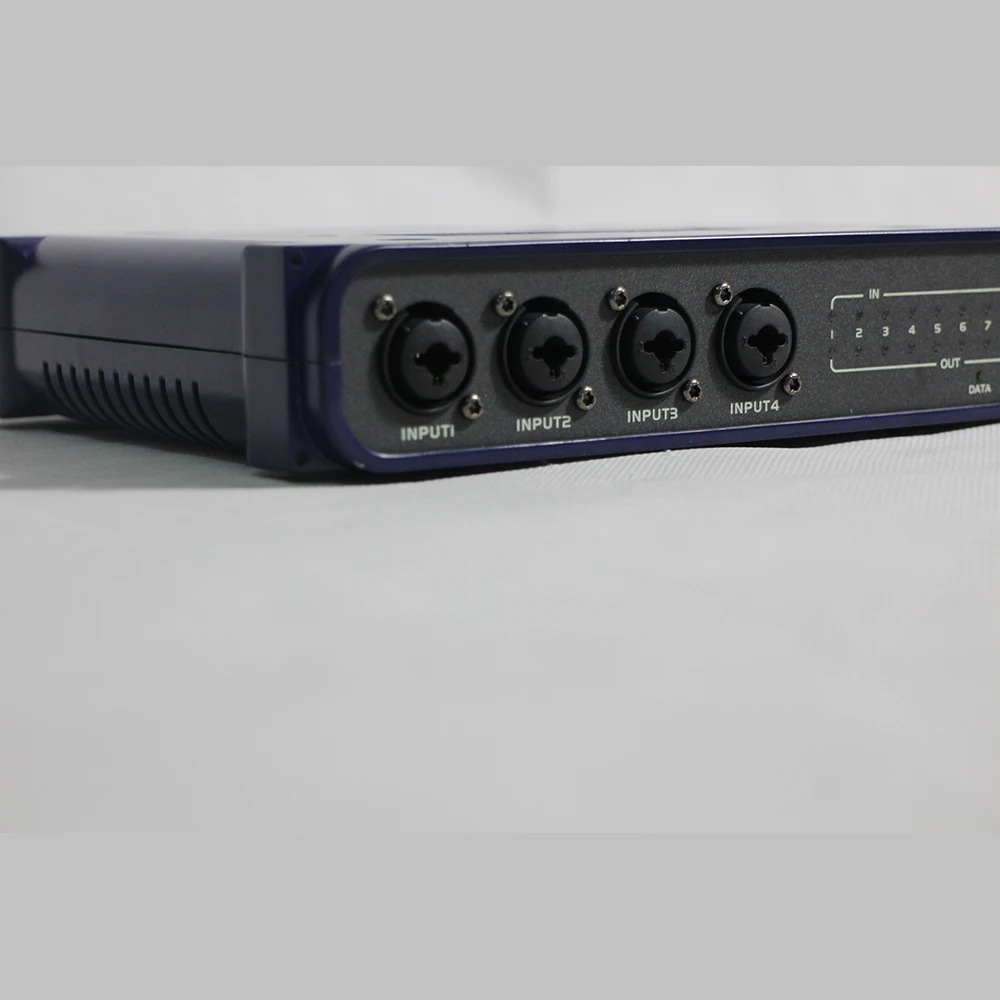 521015 Dante Audio Raidītājs/pārveidotājs( Analogais+Ciparu ) 8 8 no DSP Dante Audinate Saskarne ar XLR un Iegūt Kontroli Attēls 4