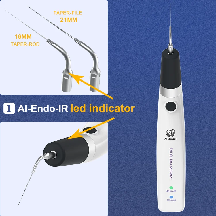 AI-Endo-IS citām zobārstniecības iekārtas, ultraskaņas irrigator handpiece sakņu kanālu ārstēšana, zobu medicīnas preces Attēls 5