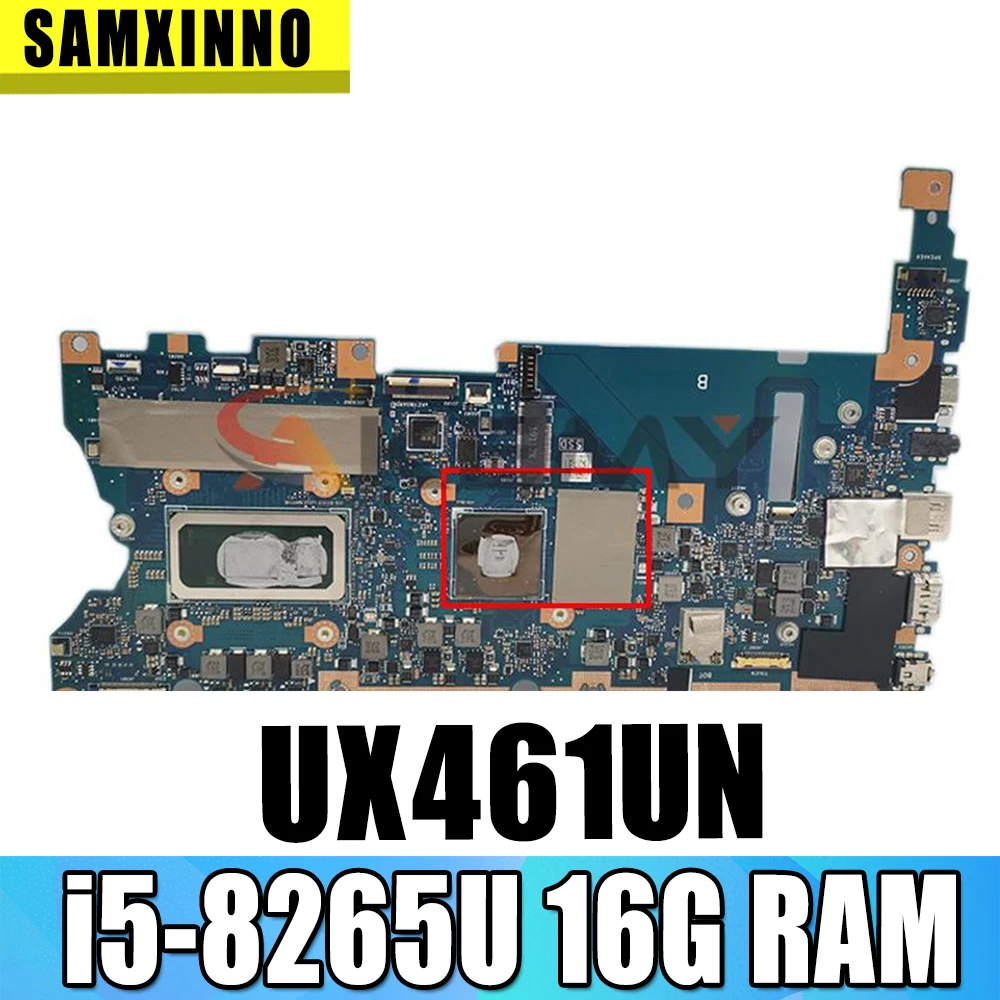 Akemy UX461UN motherboard W/ i5-8265U ar GPU 16.G RAM ASUS UX461UN UX461U UX461 Mātesplati Attēls 2
