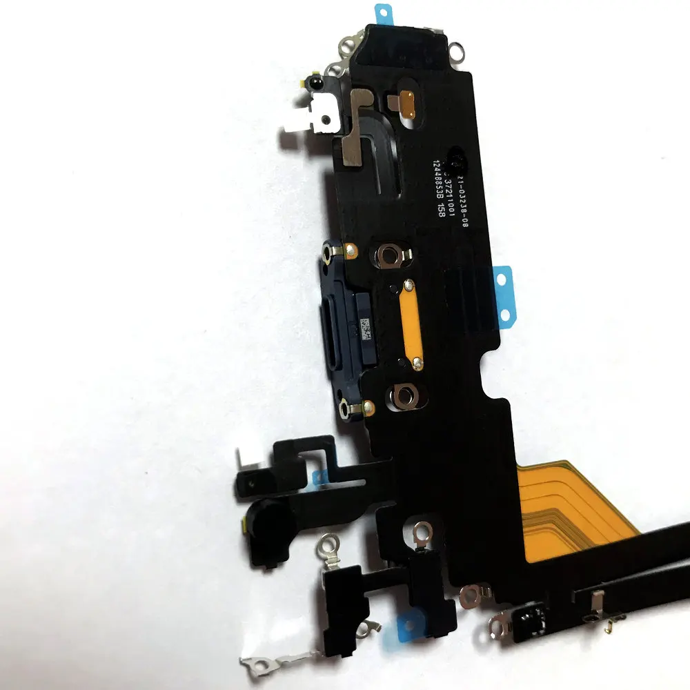 Apple iPhone 13 Pro Sākotnējo Kvalitāti Baltā/Melnā/Zilā krāsā/Zelta Krāsā Uzlādes Ostas Dock Connector Flex Cable Attēls 5