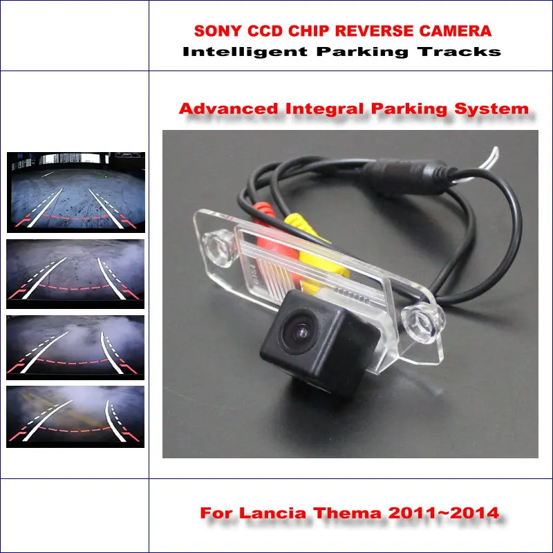 Automašīnas Atpakaļskata Kamera, Lai Lancia Thema 2011. -. Gadam Backup Reverse NTSC RCA AUX HD SONY Viedo Autostāvvieta Dziesmas CCD CAM Attēls 5