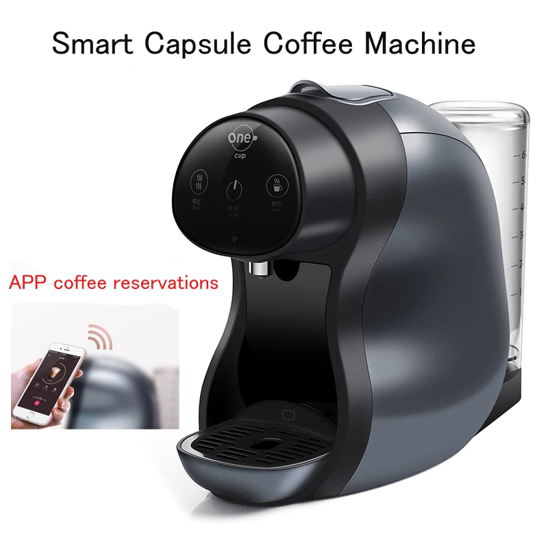 Automātisku Kapsulu Kafijas Automāts Sadzīves Espresso Sojas Piens Kafija Slīpēšanas Saprātīga Kafijas automāts 1600W KD12-K6 Attēls 1