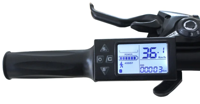 Bezmaksas Piegāde 1000W 48V DC brushless motoru vadības panelis Šķidrā kristāla displejs LCD kontrolieris E-velosipēdu, elektrisko velosipēdu ātrums Attēls 2