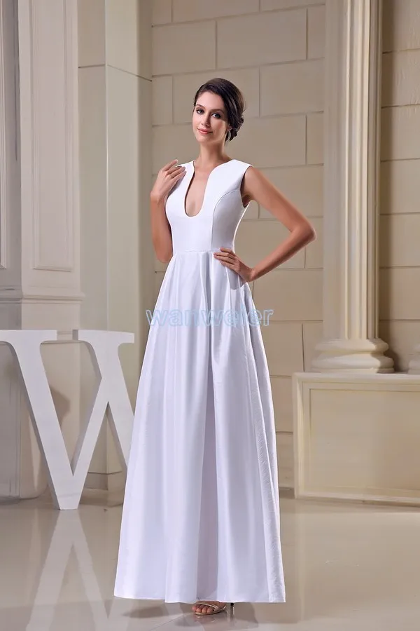 Bezmaksas piegāde formālu kleita 2016. gadam jaunu un seksīgu cdress līgava ustom krāsa/izmērs līgavas kalpone plus lieluma baltas Māte no Līgavas Kleitas Attēls 5