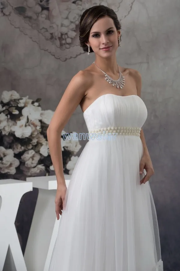 Bezmaksas piegāde jaunas ielidošanas produktu 2016 dizaina cl3458 pasūtījuma lieluma līgavas kleita pērles plus lieluma balta šifona Līgavas māsa Kleitas Attēls 1