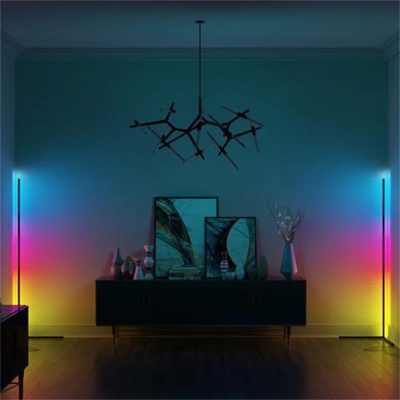 BRĀLIS Reostats Apgaismojums RGB Apžilbināt Krāsas gaiša Fona Atmosfēru Lampas Dekoratīvās Mājas Guļamistaba KTV Viesnīcu Attēls 3