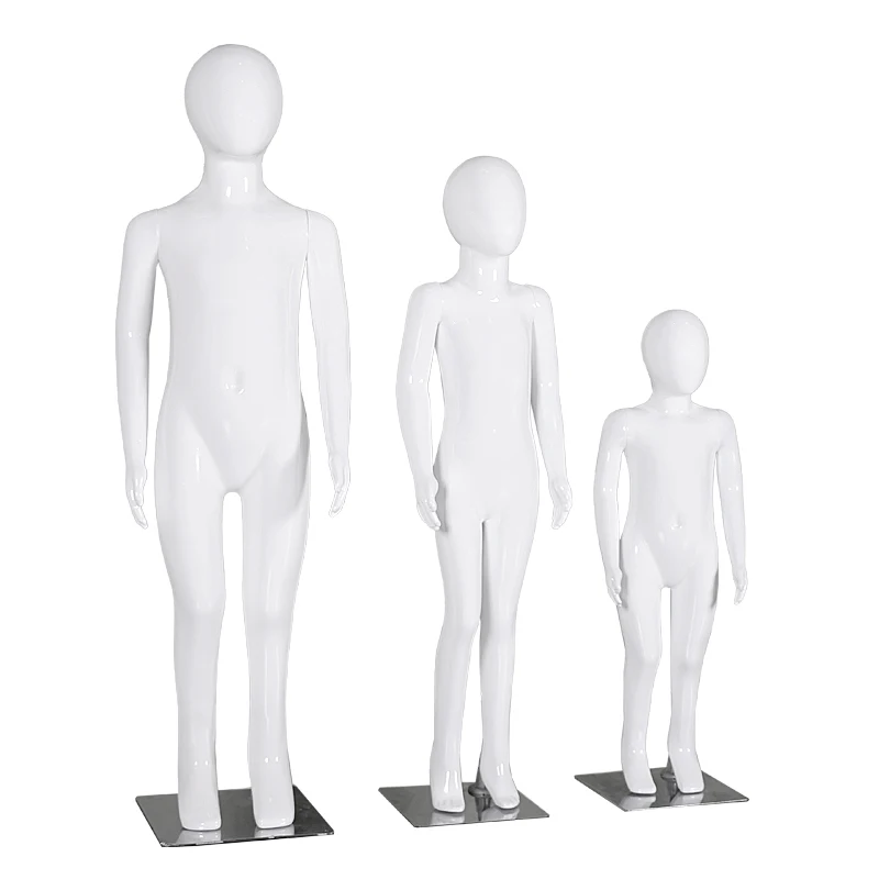 Bērniem Modeļa Visa Ķermeņa Manekena Bērnu Apģērbu Modeli Logu Displejs Attēls 2
