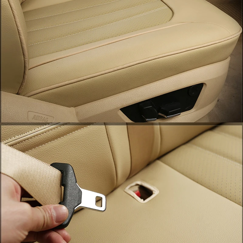 CARTAILOR Automašīnu Seat Covers & Balsti Fiat Bravo Auto Sēdekļa Vāku Ādas & Leatherette Sēdekļu Spilveni Auto Piederumi Attēls 2