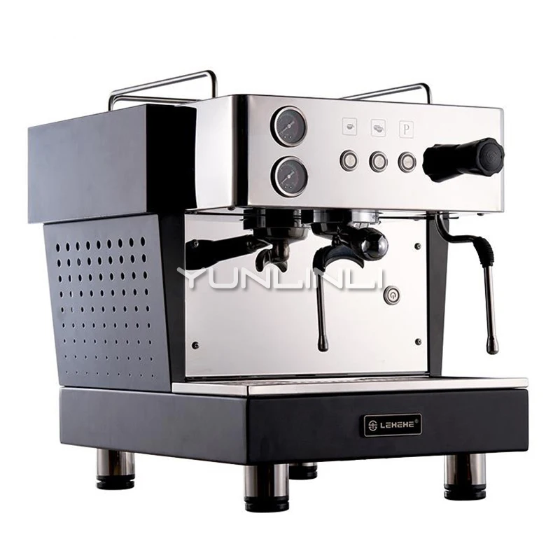 Commerical Biroja Espresso Kafijas Mašīna Pilnībā Automātiska 2400W, Tvaika Augstspiediena itāļu Kafijas automāts E1 Attēls 4