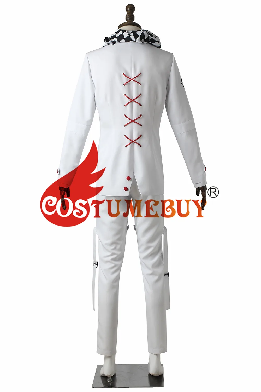 CostumeBuy Spēle Danganronpa V3: Nogalinot Harmoniju Ouma Kokichi Cosplay Kostīmu Pieaugušo Zēniem Iedomātā Halloween Tērps L920 Attēls 2