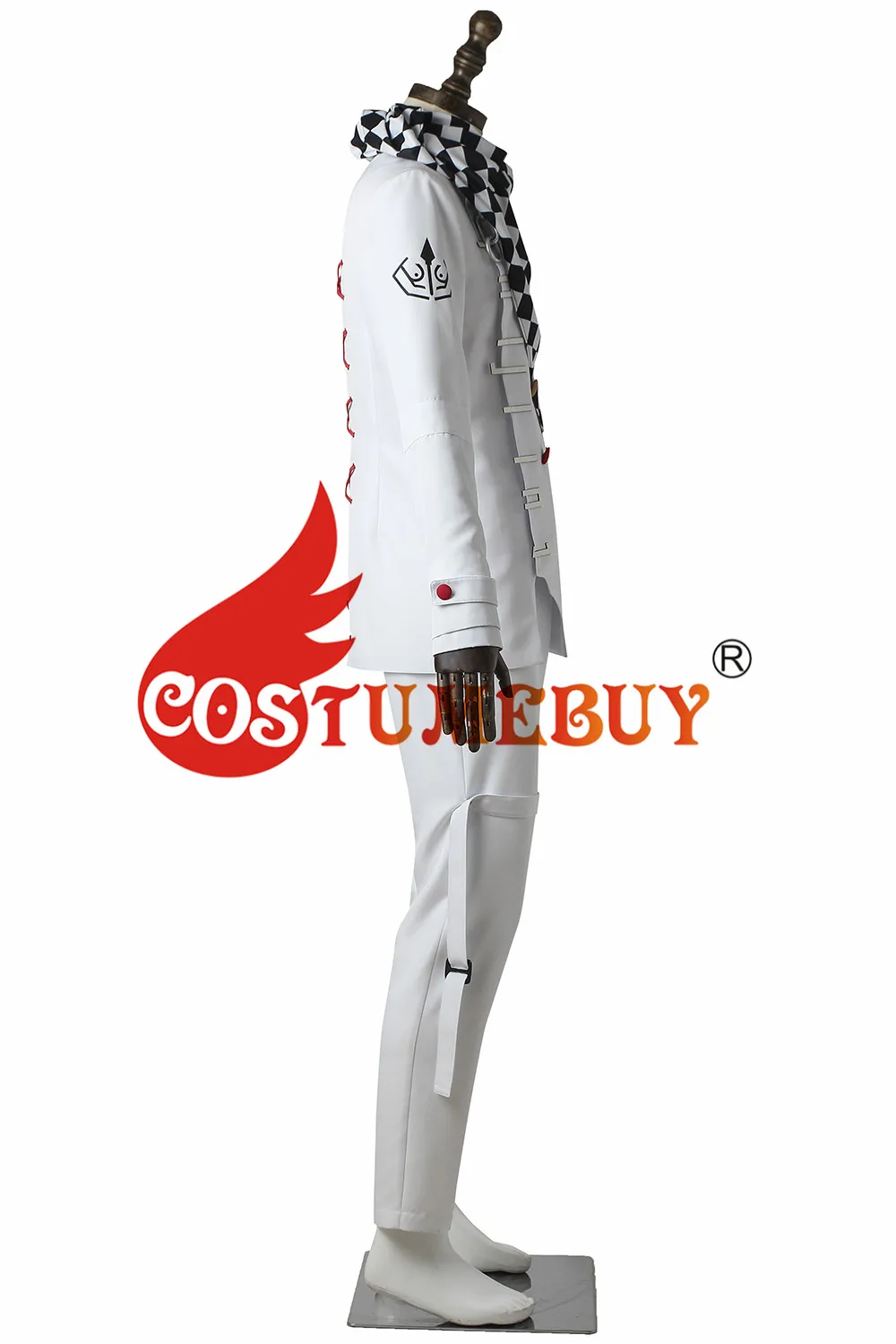 CostumeBuy Spēle Danganronpa V3: Nogalinot Harmoniju Ouma Kokichi Cosplay Kostīmu Pieaugušo Zēniem Iedomātā Halloween Tērps L920 Attēls 3