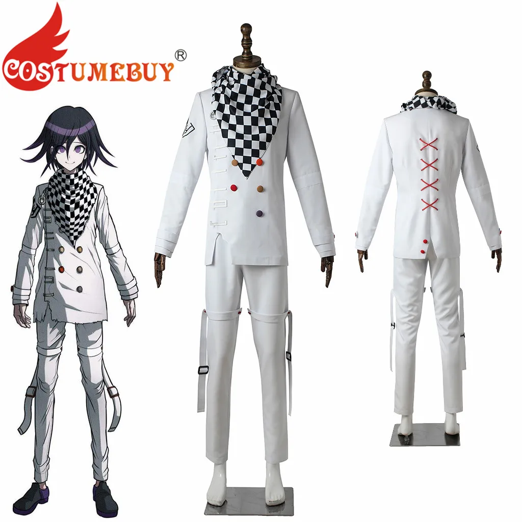 CostumeBuy Spēle Danganronpa V3: Nogalinot Harmoniju Ouma Kokichi Cosplay Kostīmu Pieaugušo Zēniem Iedomātā Halloween Tērps L920 Attēls 4