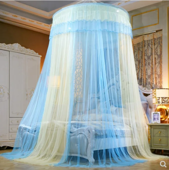 Dome moskītu neto Princese vēja griestu 1.8 m gulta 2.2 dubultā ģimenes grīdas 1,5 m, bez uzstādīšana 1.2 m Wen telts Attēls 4