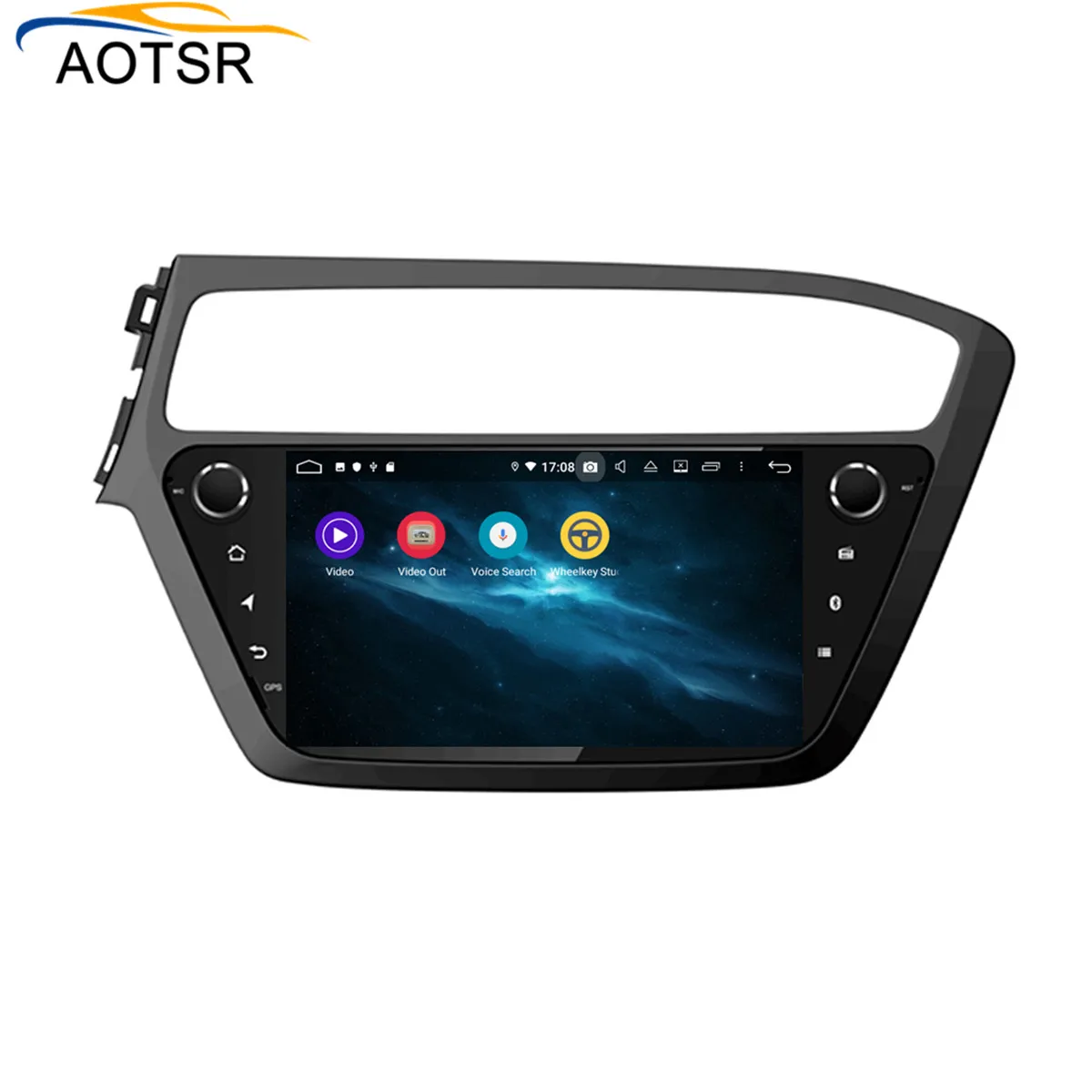 DSP Octa Core 4+64 Android 9.0 auto gps dvd atskaņotāju Hyundai I20 2018 GPS Navigācijas Auto Auto Radio stereo Video wifi Galvas Vienības Attēls 2