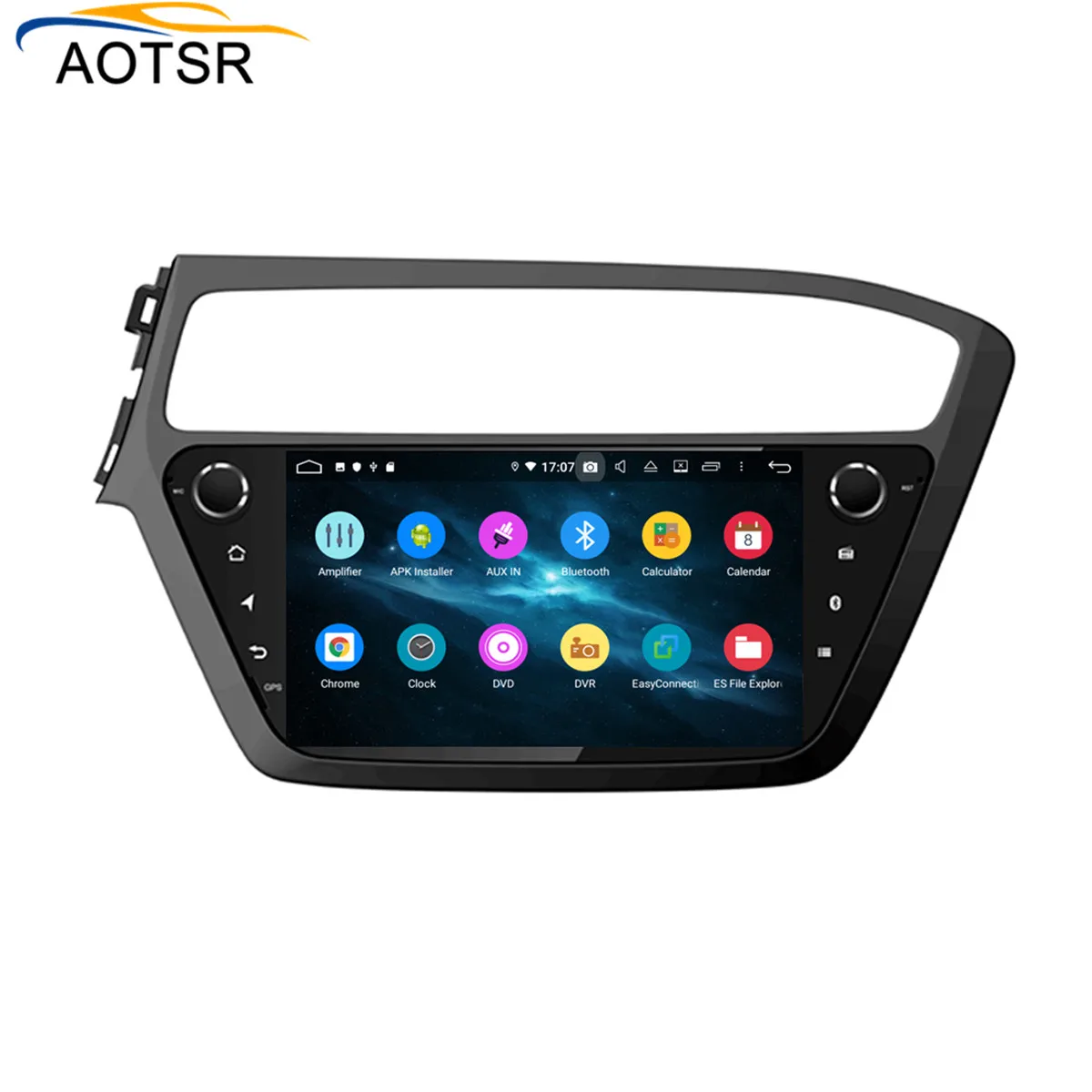 DSP Octa Core 4+64 Android 9.0 auto gps dvd atskaņotāju Hyundai I20 2018 GPS Navigācijas Auto Auto Radio stereo Video wifi Galvas Vienības Attēls 3