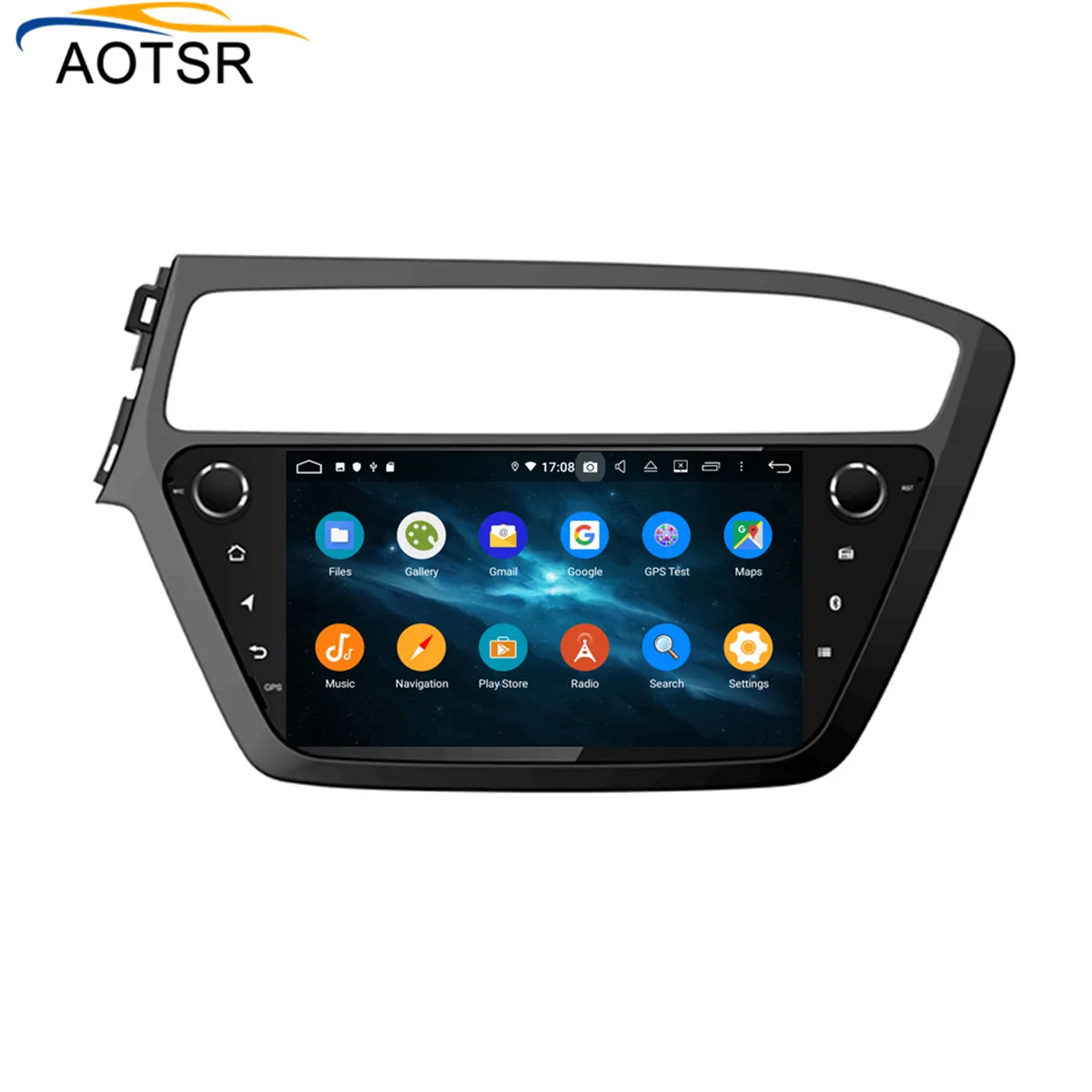 DSP Octa Core 4+64 Android 9.0 auto gps dvd atskaņotāju Hyundai I20 2018 GPS Navigācijas Auto Auto Radio stereo Video wifi Galvas Vienības Attēls 5