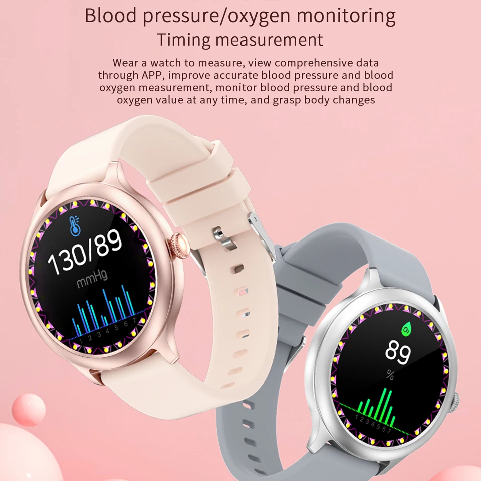 ESEED Dāmas Smart Skatīties DK19 Sirdsdarbības ātruma Noteikšanas Miega Uzraudzības Smartwatch Ūdensizturīgs Sieviešu rokas Pulkstenis Attēls 1