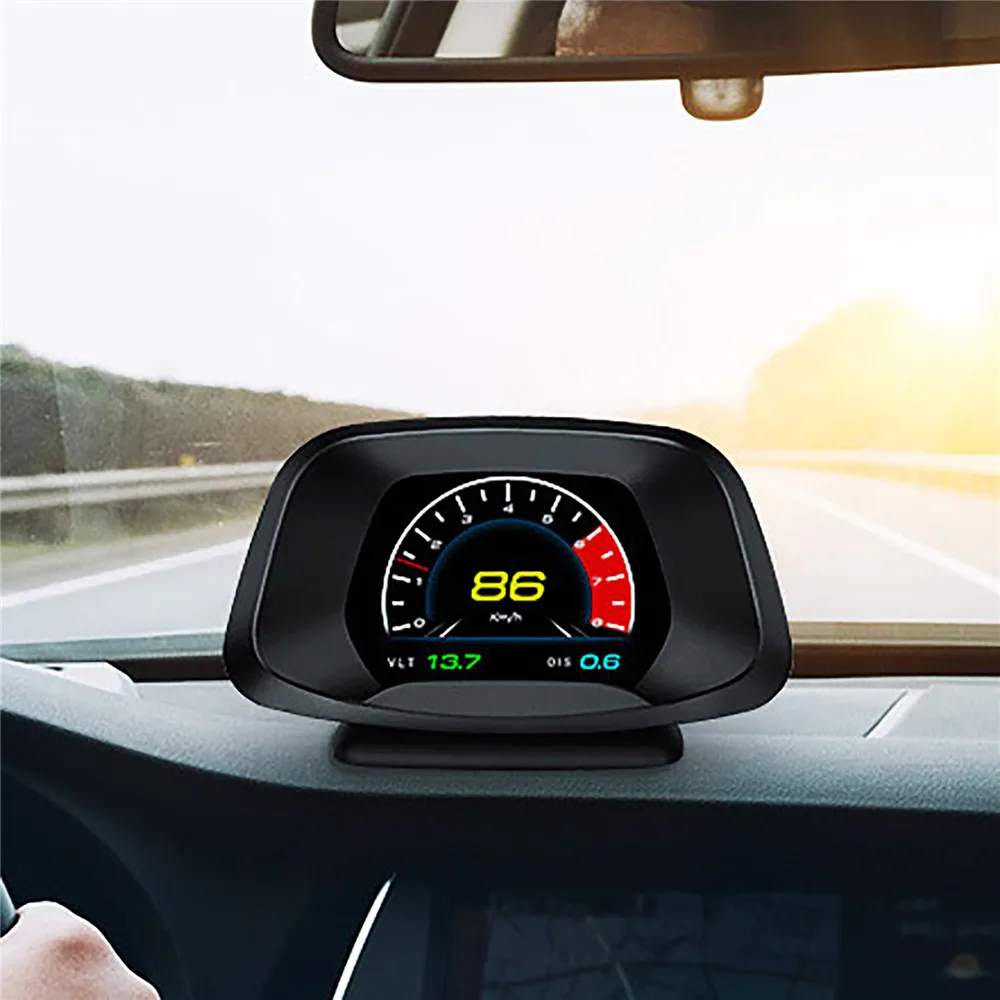 HD Auto Head-Up Displeja Monitors OBD GPS Navigācijas Projektoru HUD High-tech Braukšanas Auto Piederumi Visiem Automobiļiem un Kravas automašīnas Attēls 5