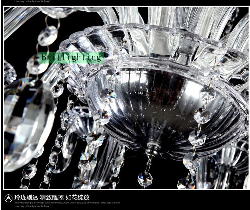 Iekštelpu Apgaismojuma Klasika Stikla Ieroču Lustra, Svece Īpašnieks Lustras Modernās LED Gaismas Karājas Gaismas Guļamistaba Led Lampas Attēls 5