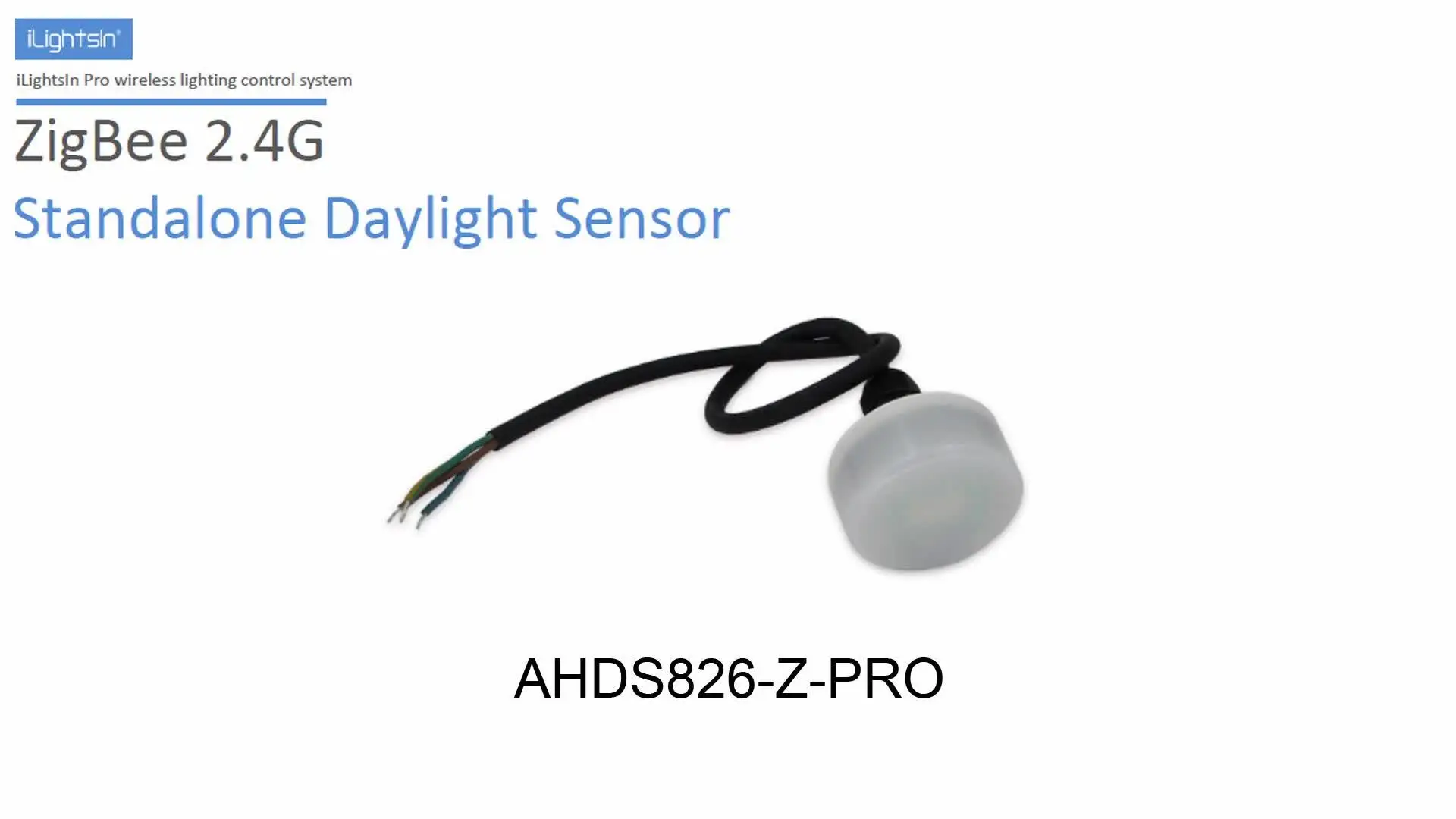 Ip65 standalone wifi zigbee kmt dimming led dienas gaismas intensitātes noteikšanas sensors Attēls 1