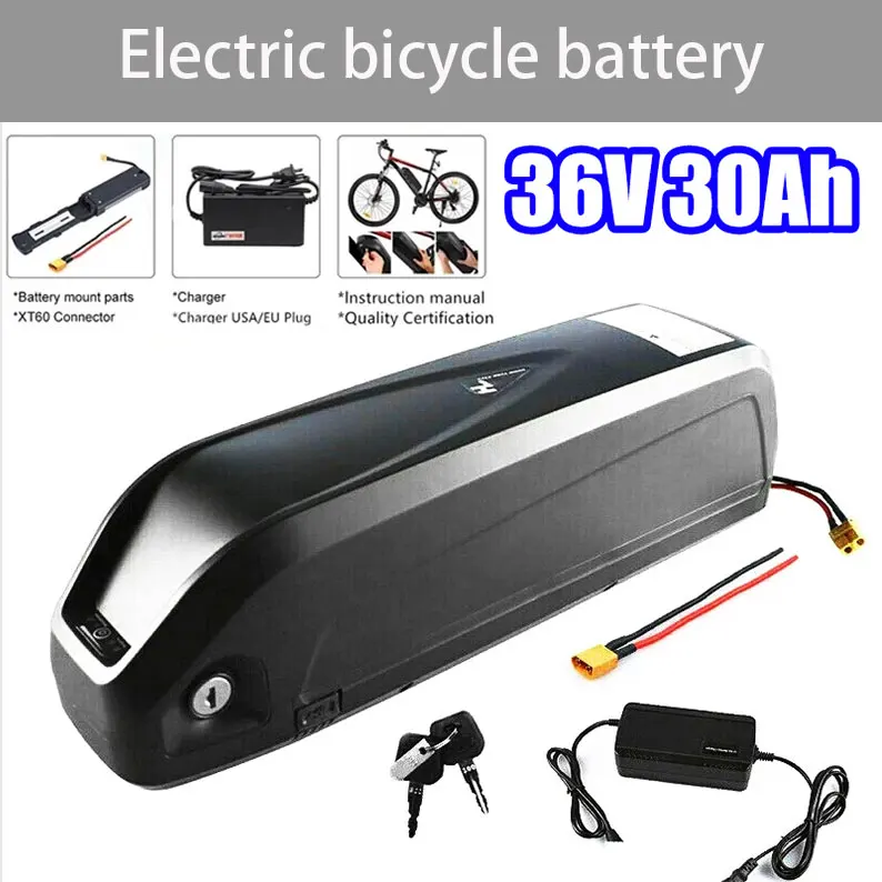 Ir 2021. 36V / 48V Hailong elektrisko velosipēdu akumulatora 52V / 48V 30ah elektrisko velosipēdu akumulators 1000W bbshd bbs03 1000W 750W 500W bbs02 Attēls 4