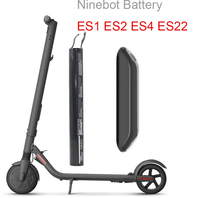 Ir 2021. Oriģināls Par Ninebot ES1 ES2 ES4 Akumulatora Smart Electric Scooter Iekšējo Akumulatoru Montāža 5200MAH Skeitborda Jauda Attēls 3