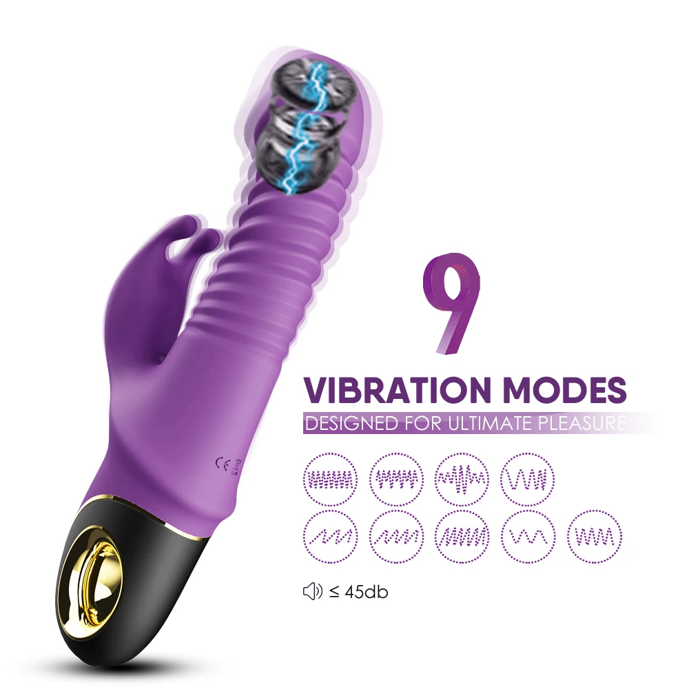 Ir 2021. Trušu Vibrators Automātiskā Teleskopiskie Rotācijas G-Spot Klitora Stimulators Sieviešu Masturbācija Seksa Rotaļlietas Sievietēm, Pieaugušajiem 18 Attēls 5