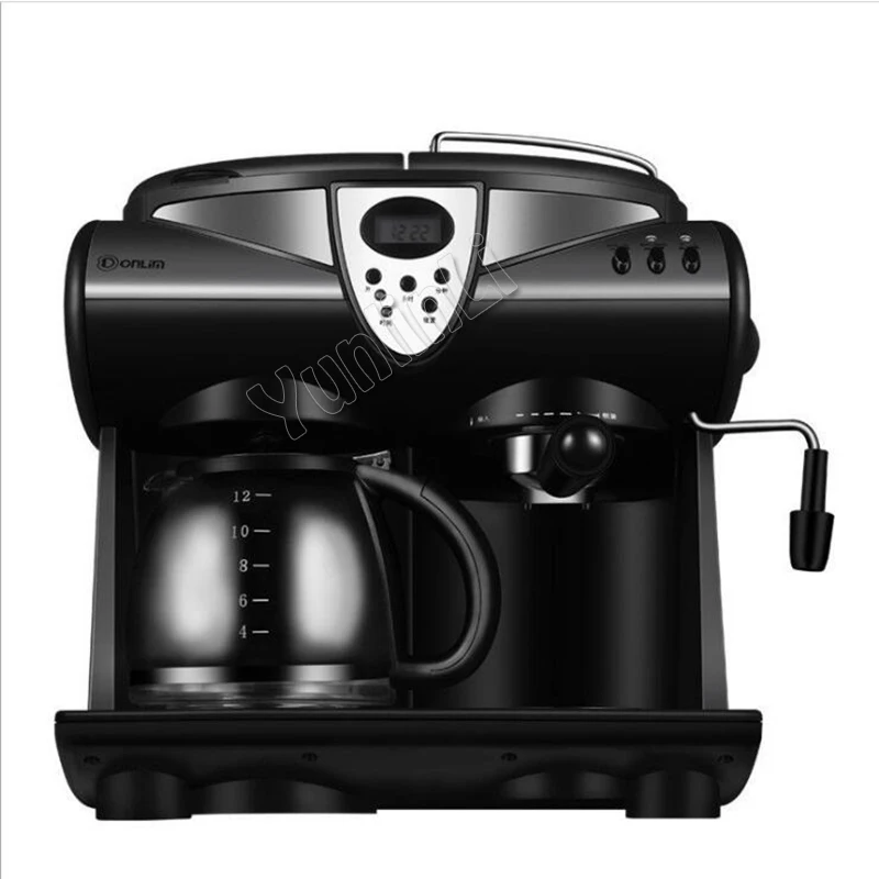Itālijas /Amerikas Kafijas automāts DL-KF7001 Kafijas Automāts 2 In 1 Sūkņa Spiediens Kafijas Pieņemšanas Mašīna Precīzu Nemainīga Temperatūra Attēls 1