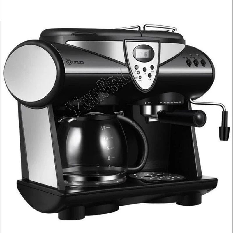 Itālijas /Amerikas Kafijas automāts DL-KF7001 Kafijas Automāts 2 In 1 Sūkņa Spiediens Kafijas Pieņemšanas Mašīna Precīzu Nemainīga Temperatūra Attēls 3