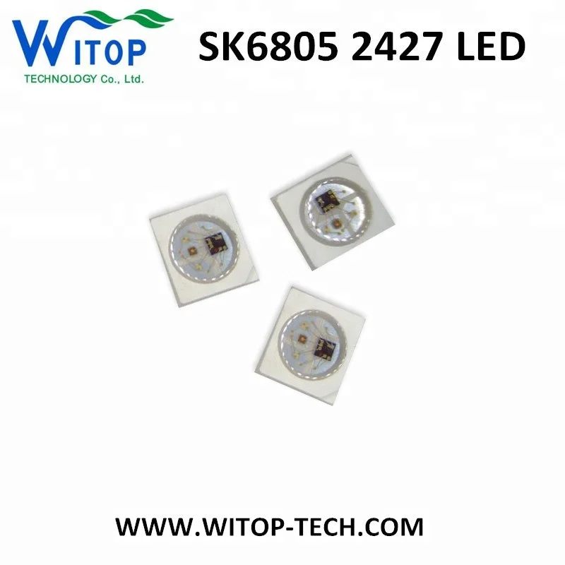 Izstaro RGB SMD chip smart SK6805 LED 2427. lpp. Attēls 1