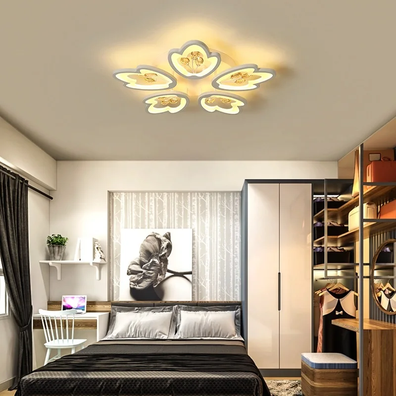 Jaunais LED Griestu gaismas Iekštelpu dzīvojamā istaba guļamistaba studiju ēdamistaba lampas apgaismojuma Tirdzniecības dekoratīvās Griestu lampas Attēls 5