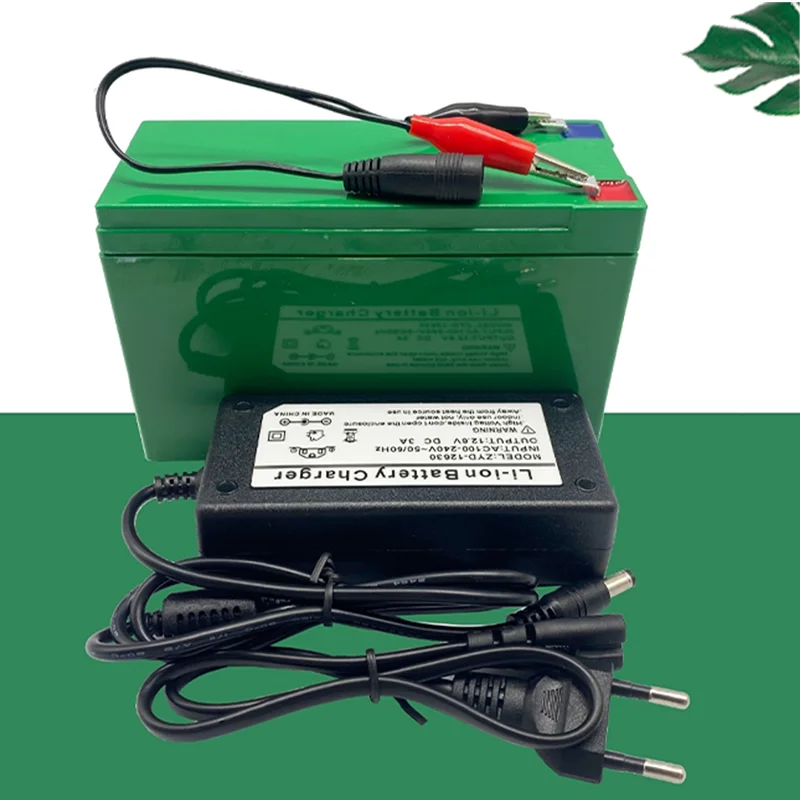 Jauns 12V 3S7P litija jonu akumulators 100Ah ir piemērots lauksaimniecības smidzinātājs skaņas atmiņa akumulators āra apgaismojums+lādētājs Attēls 1