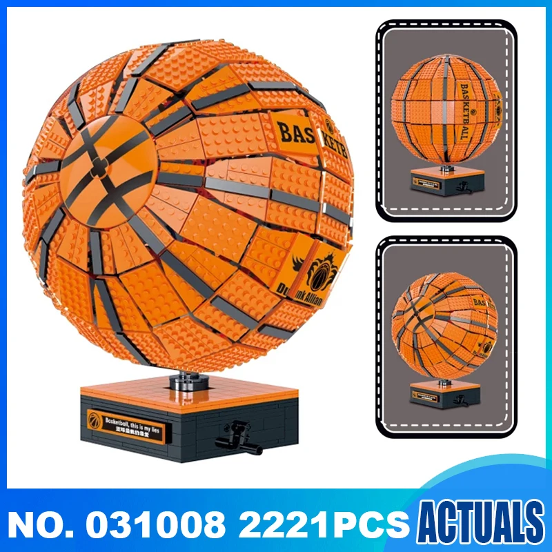 Jauns Diy Basketbola Bumbu Modeli, Celtniecības Bloki Radošo Km Superzvaigzni Basketbola Montāža Ķieģeļi Puzzle Zēniem Rotaļlietas Bērniem Dāvanas Attēls 3