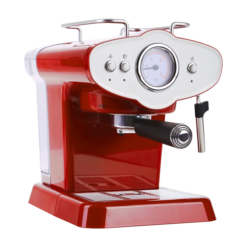 Kafijas Automāts Espresso Kafijas Mašīnu, Elektriskās Kafijas Dzirnaviņas Mazā Sadzīves Daļēji Automātisks Kafijas Automāts CRM3017 1100W Attēls 2