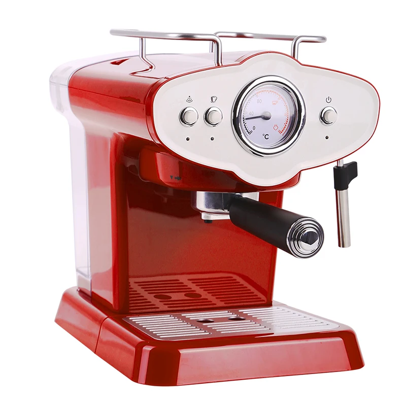 Kafijas Automāts Espresso Kafijas Mašīnu, Elektriskās Kafijas Dzirnaviņas Mazā Sadzīves Daļēji Automātisks Kafijas Automāts CRM3017 1100W Attēls 4