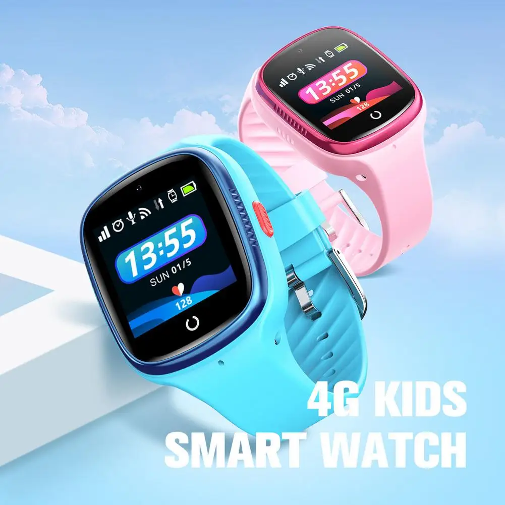 Kids Smart Skatīties 4g Gps HD Touch Screen Tālrunis Skatīties Android Par IOS IP67 Waterproof Kids Smart Skatīties Attēls 3