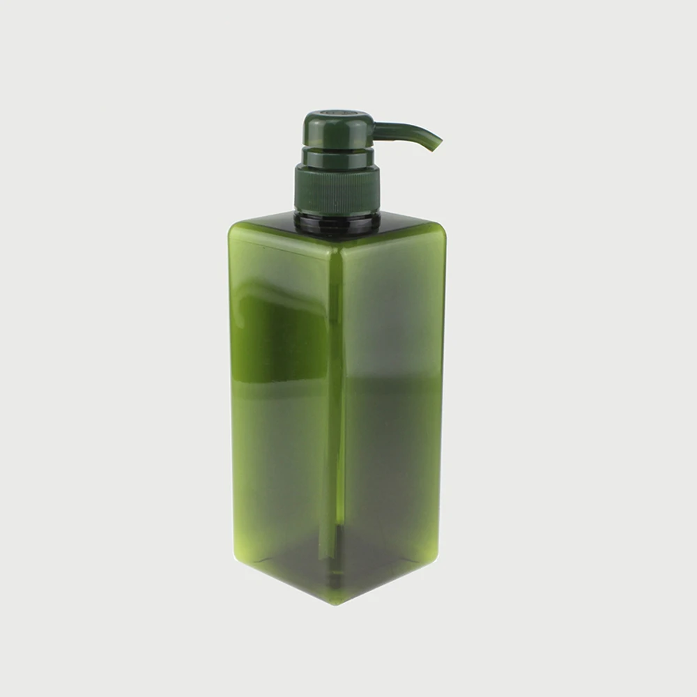 Kosmētikas iepakojums šampūna pudele 650ml ar sūkni, karstā pārdošanas uzpildāmas losjons, krēms sūknis pudele Attēls 3