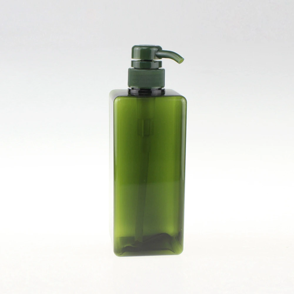 Kosmētikas iepakojums šampūna pudele 650ml ar sūkni, karstā pārdošanas uzpildāmas losjons, krēms sūknis pudele Attēls 4