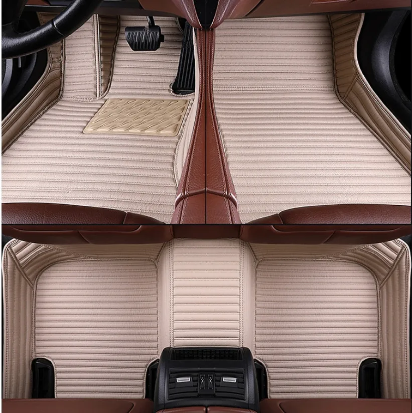 Labas kvalitātes paklāji! Pasūtījuma speciālās automašīnas grīdas paklāji Toyota Land Cruiser Prado J90 2002-1997 5 sdvietas ūdensizturīgs, izturīgs, paklāji Attēls 2