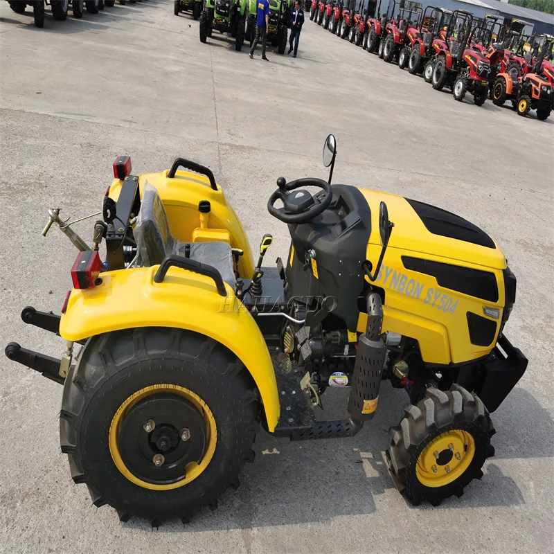 Lauksaimniecības Lauksaimniecības Iekārtas, Mini 4x4 Traktori Būvniecības Tehnika Dārza lietoti Traktori Attēls 1