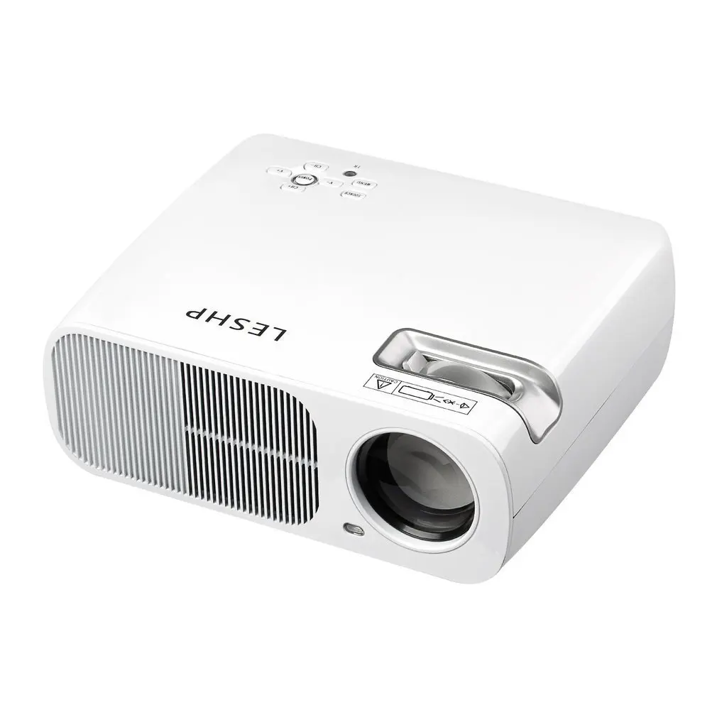 LESHP Video Projektors 2600 LM Mājas Kino Atbalsta 1080P HD 3D Ar 5.0 Collu LCD TFT Displejs + Bezmaksas HDMI-saderīgam BL20 Attēls 3