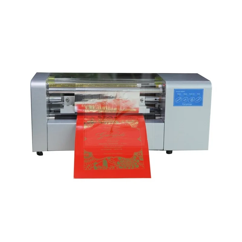 LY 400B folija preses mašīna digitālo karstā folijas zīmogs printeri, krāsu business card printing Karstās štancēšanas mašīna A4 un A3 Attēls 5