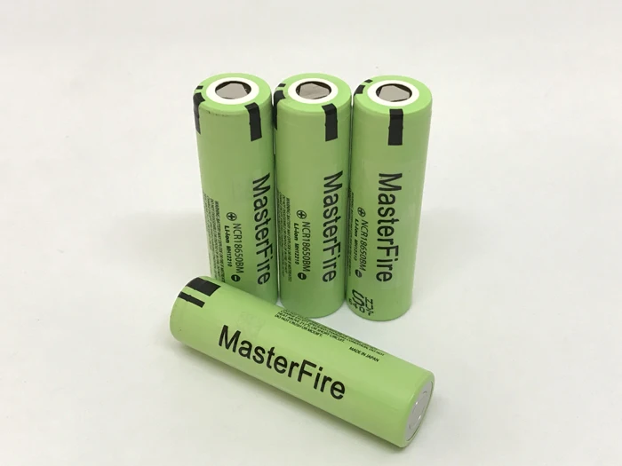 MasterFire 10pcs/daudz Oriģinālu 3,7 V 3200mAh NCR18650BM 18650 10A Strāvas Jaudas Instruments, Akumulators (Litija) Baterijas Šūnu Par Panasonic Attēls 2